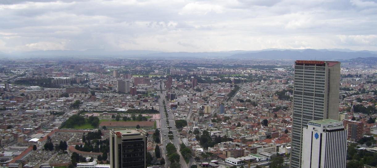 Panorámica de Bogotá