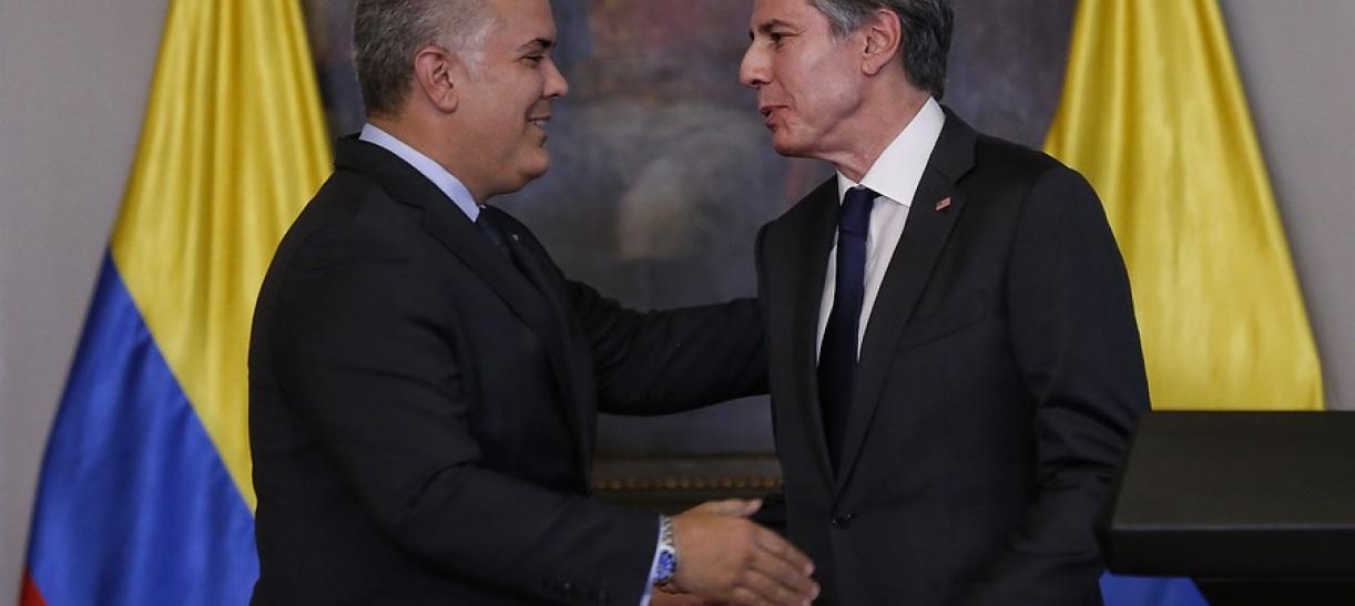 Visita de Antony Blinken a Colombia