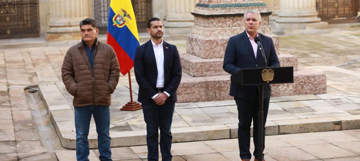 Palabras de Iván Duque en discurso de apertura de Elecciones 2022.