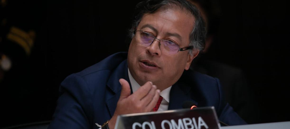 Presidente Gustavo Petro en el XXII Consejo Presidencial Andino