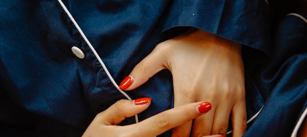 Mujer con estreñimiento
