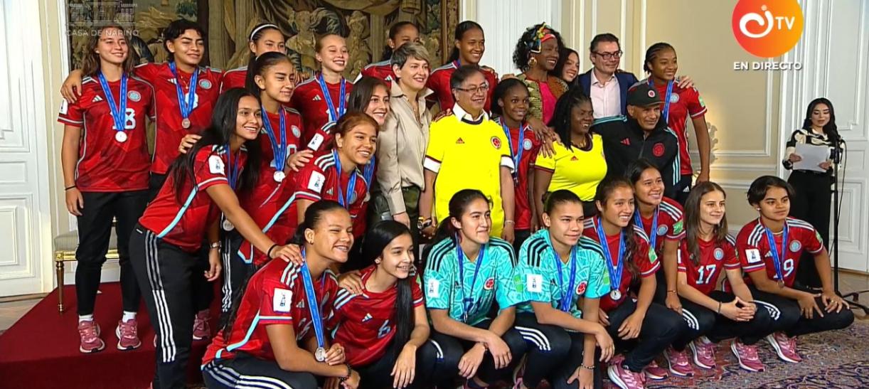 Orgullo nacional: Homenaje a la Selección Colombia Femenina Sub-17