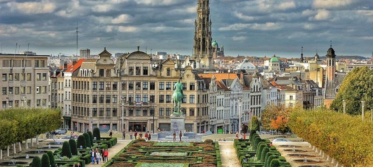 Foto de Bruselas, Bélgica. Ilustra nota de becas en Estados Unidos y Europa 2023