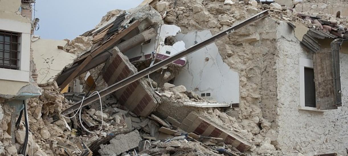 Foto genérica de terremoto. Ilustra nota sobre ayudas a colombianos en Siria y Turquía por terremoto.