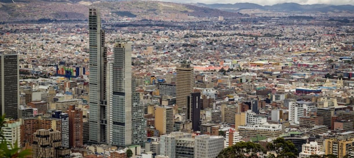 Panorámica de Bogotá. Ilustra nota sobre impuesto predial por cuotas.