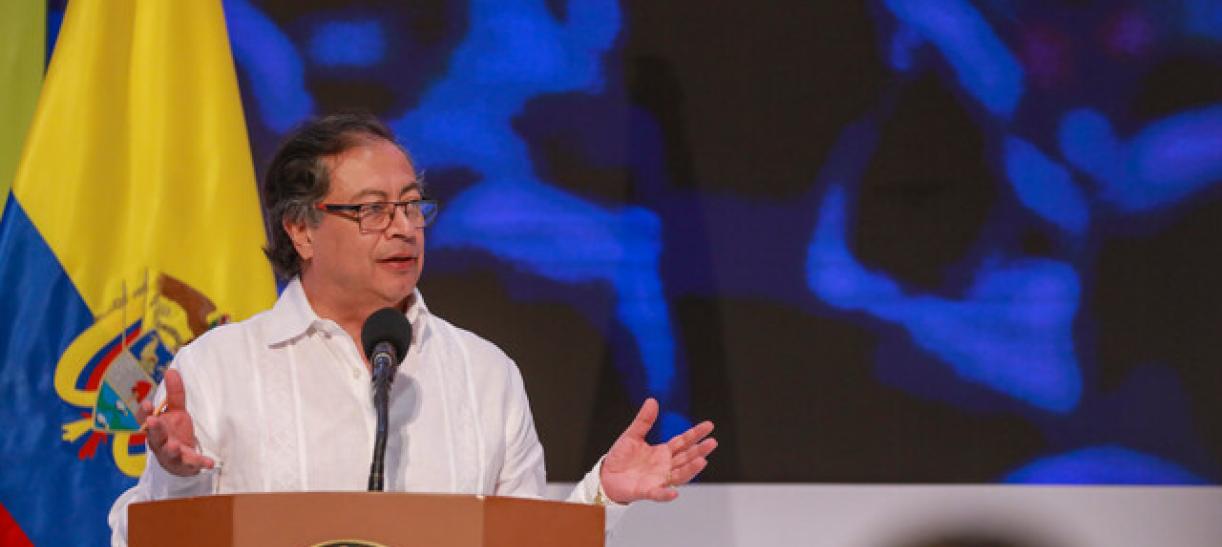 Intervención del presidente Gustavo Petro en la instalación del XX Congreso Nacional de la Infraestructura (CCI)