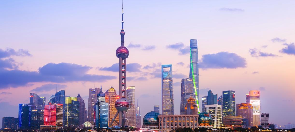 Panorámica de Shanghái. Ilustra nota de becas ICETEX en China.