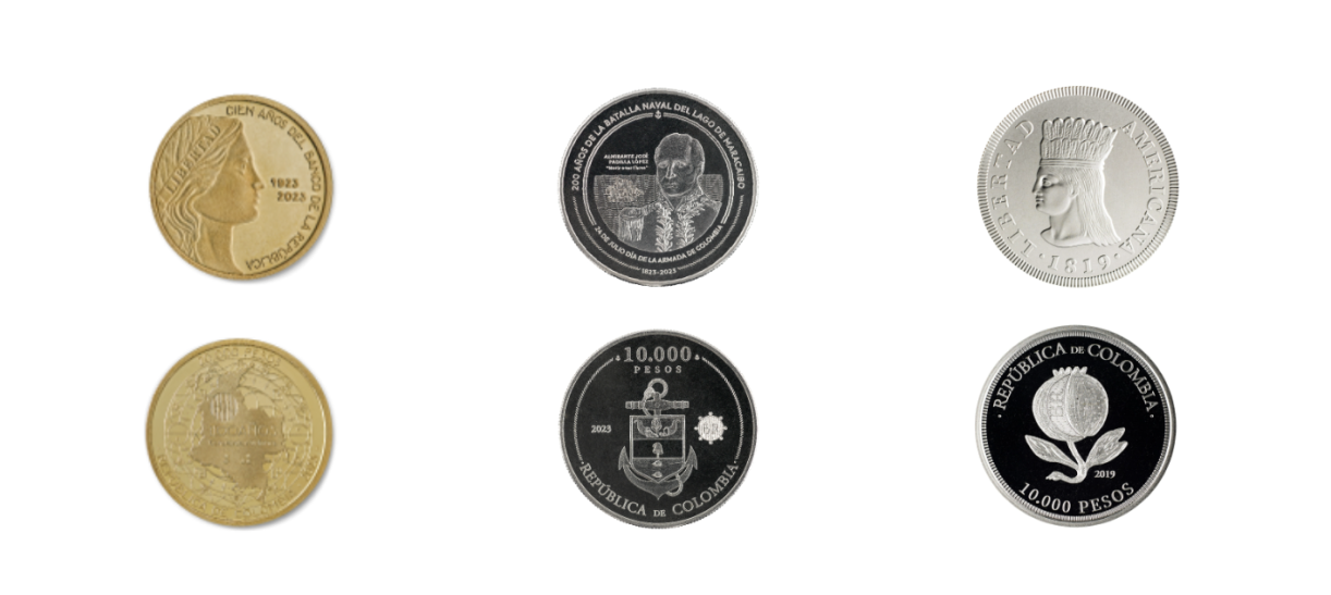 Monedas conmemorativas del Banco de la República: cómo pedirlas