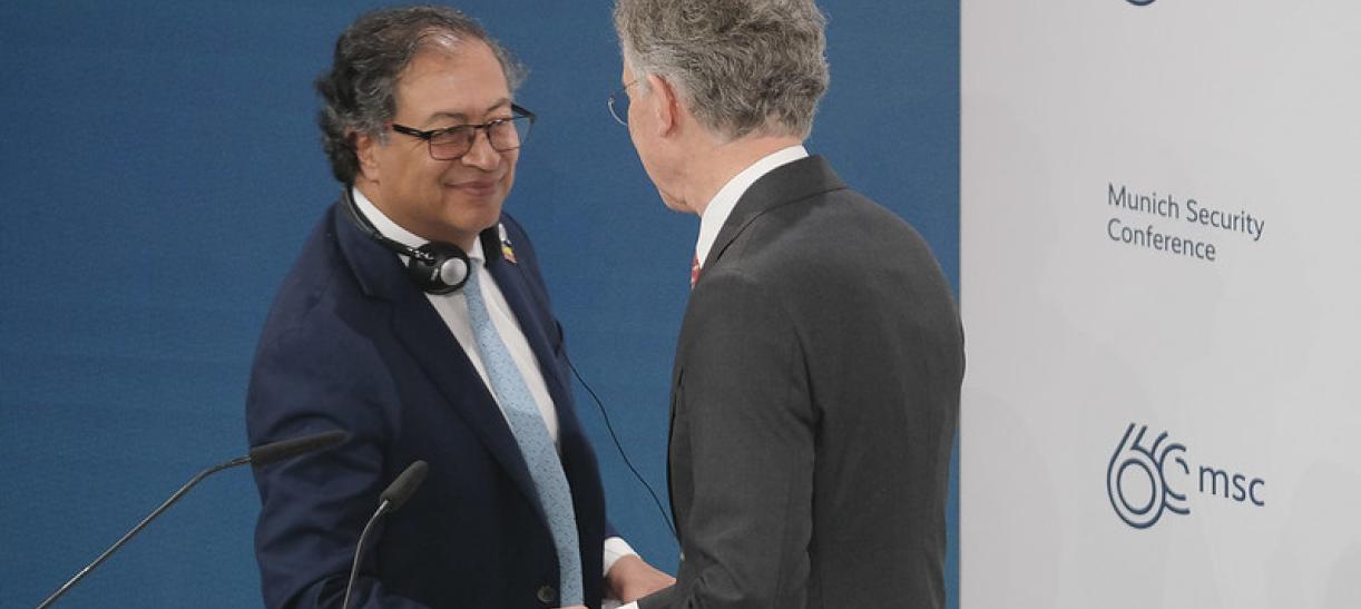 Presidente Gustavo Petro participó como panelista en la Conferencia de Seguridad en Alemania