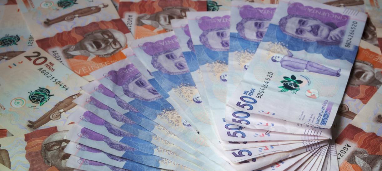 Billetes colombianos