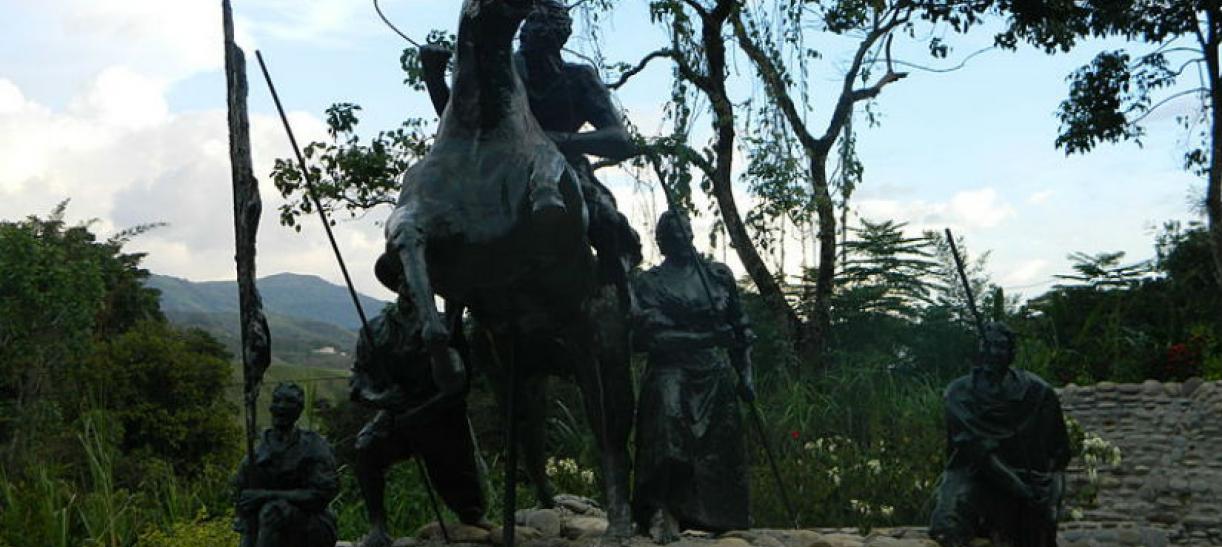 Imagen del Simón Bolívar de Charala