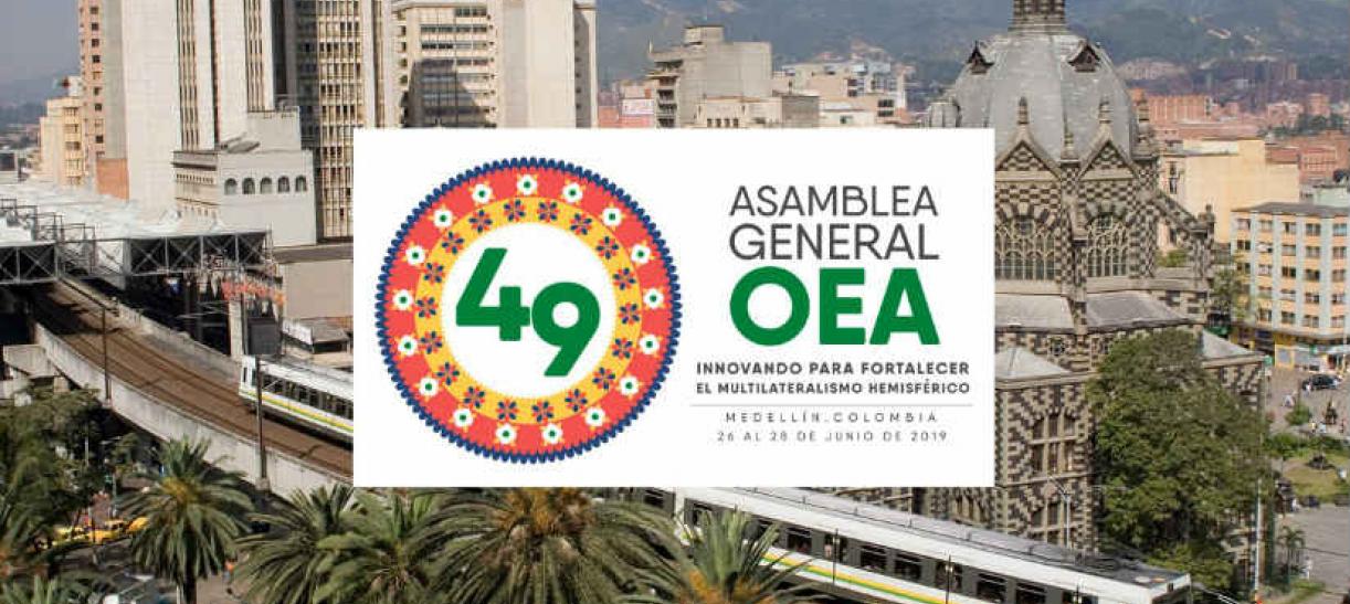 Asamblea General de la OEA en Medellín