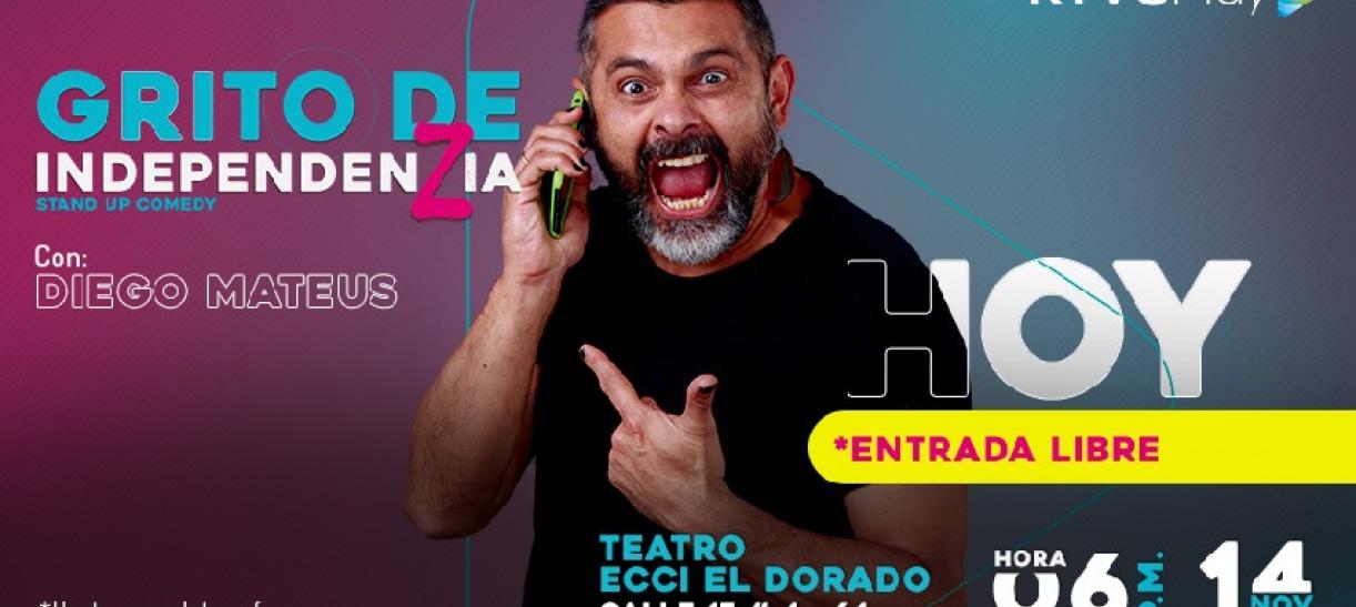 Diego Mateus en Grito de Independenzia 