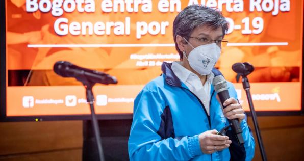 Lo que se puede y no se puede hacer en Bogotá con alerta roja