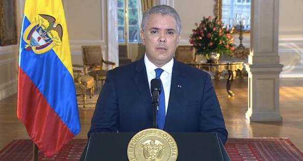 Presidente Duque anuncia espacio de diálogo contra la violencia