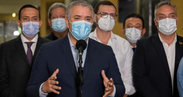 Presidente Duque pide levantar bloqueos y anuncia mesas de diálogo regionales
