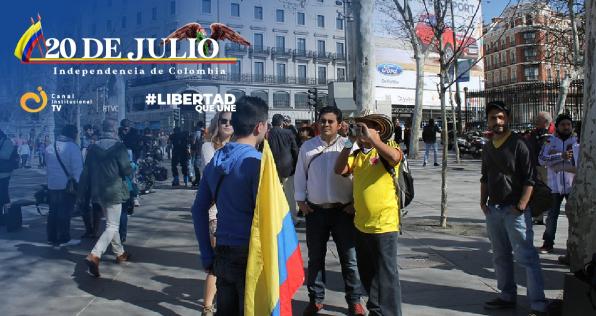 20 de julio: así lo celebran los colombianos en el mundo