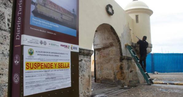 La razón por la que las murallas de Cartagena no se podían intervenir