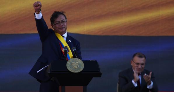 Así fue la posesión del presidente de Colombia Gustavo Petro