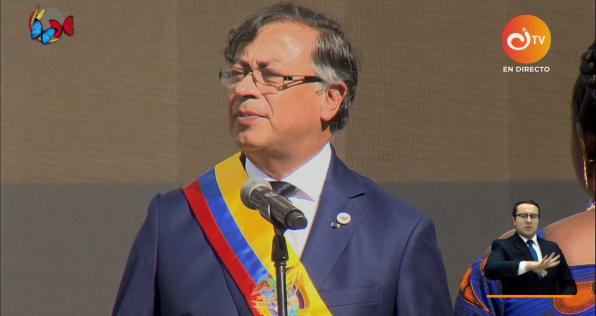 Presidente Petro se posesionó como mandatario de Colombia