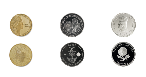 En imágenes: monedas conmemorativas del Banco de la República y cómo conseguirlas