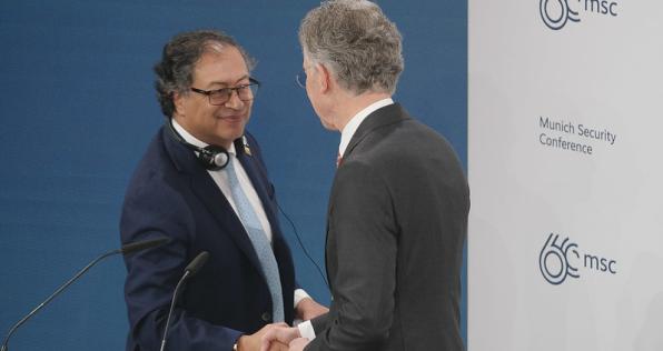“En un mundo que habla de guerra, Colombia está hablando de paz”, presidente Petro en Conferencia de Seguridad