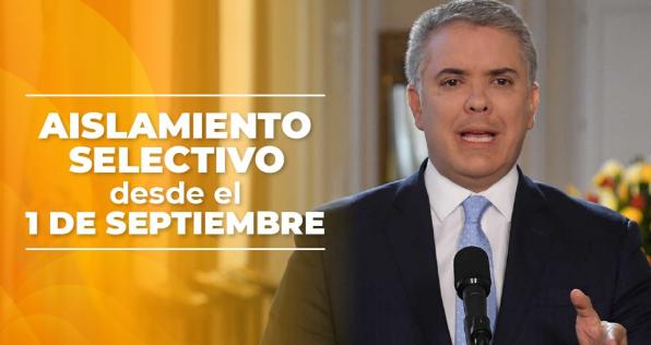 Colombia entra en fase de aislamiento selectivo