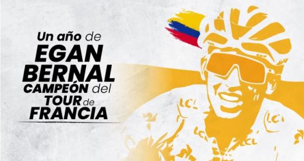 Egan Bernal: el ciclista que cumplió el sueño para Colombia 