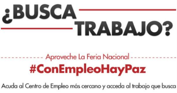¡Participe en la Feria Nacional de Empleo!
