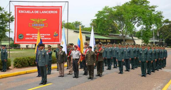 Así se forman los lanceros del Ejército Nacional