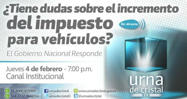 ‘Urna de cristal’ resuelve sus dudas sobre el incremento al impuesto de vehículos 