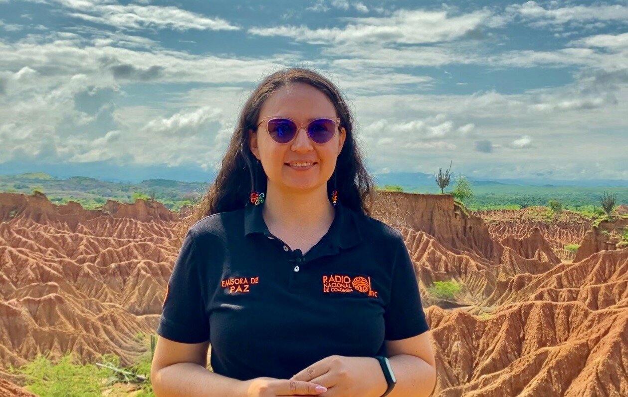 Yesenia Polanía Pascuas, coordinadora Emisoras de Paz