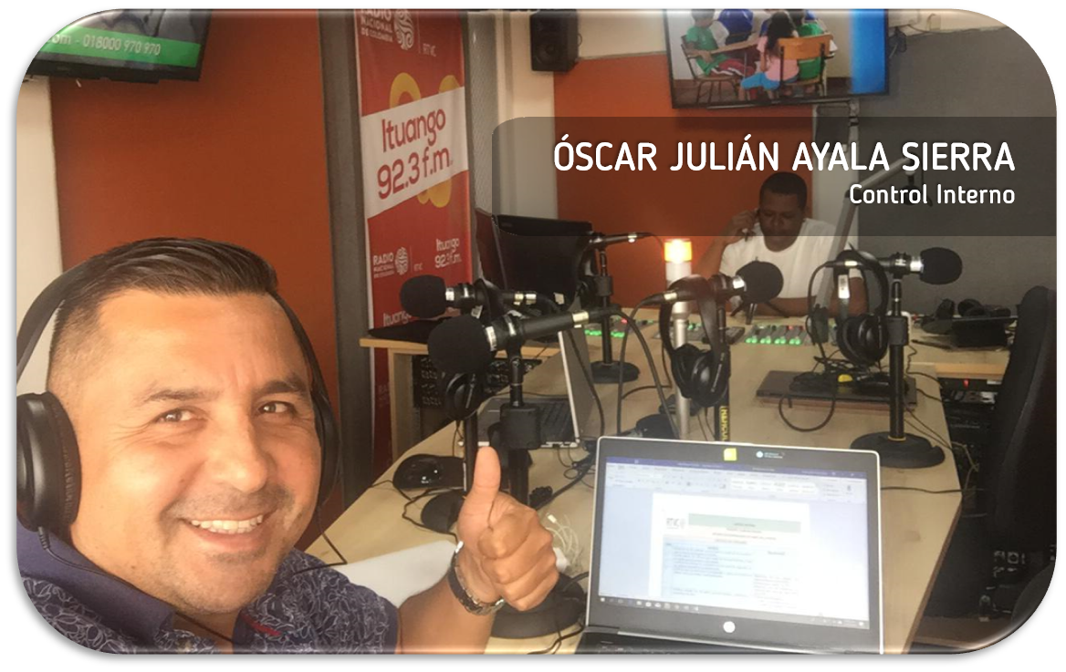 ‘‘Con cada granito que aportamos logramos llegar al corazón de cada uno de los colombianos’’: Óscar Julián Ayala Sierra.