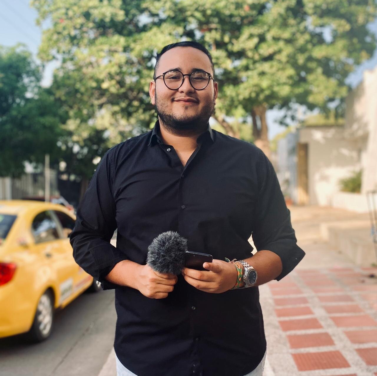 Luis Gerardo Freyle Gómez, líder Emisora de Paz - Fonseca, La Guajira