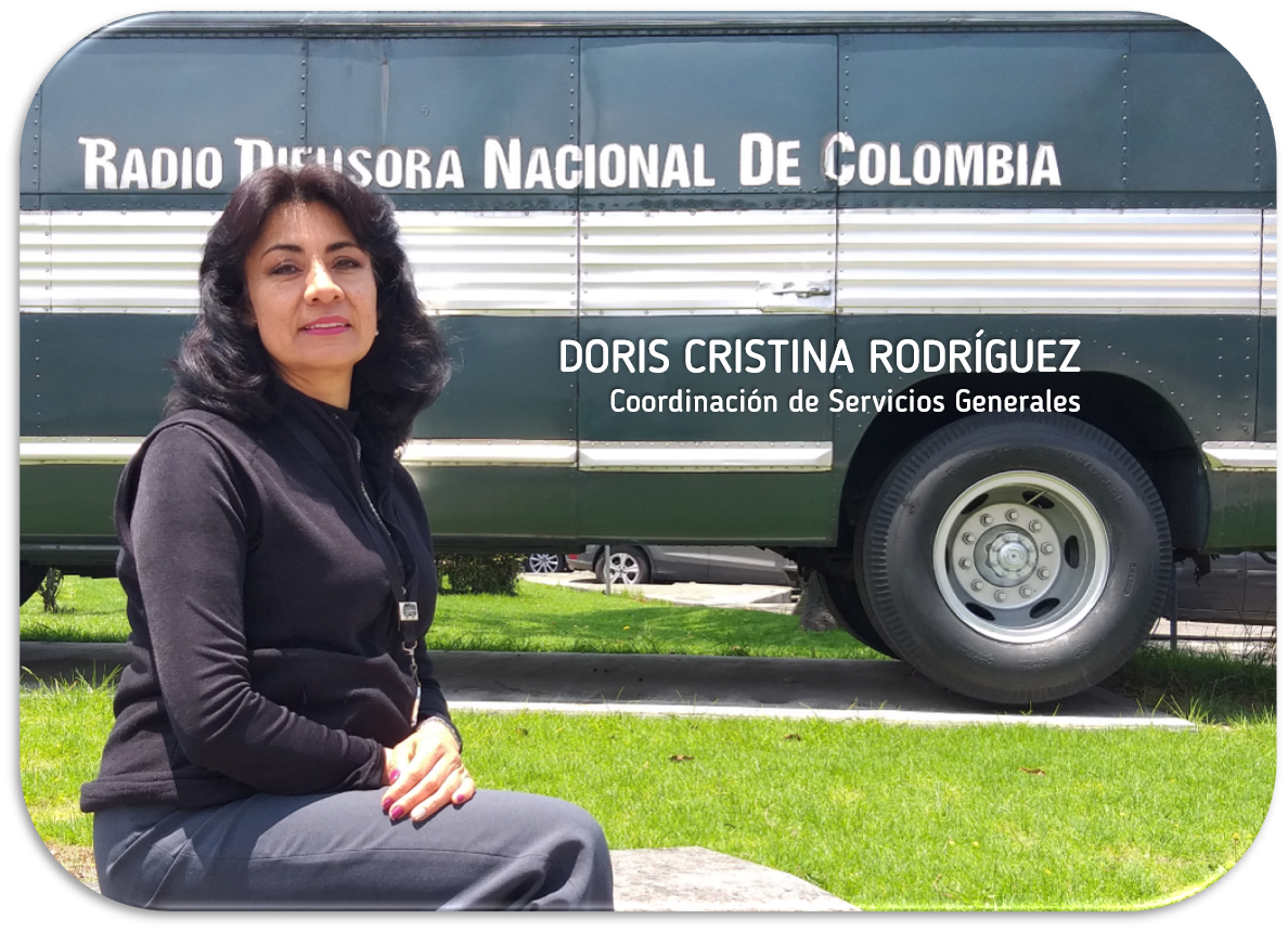 ‘‘Me hace sentir orgullosa saber que tengo la oportunidad de trabajar en una empresa del Estado con objetivos tan importantes para la sociedad": Doris Cristina Rodríguez Herrera.