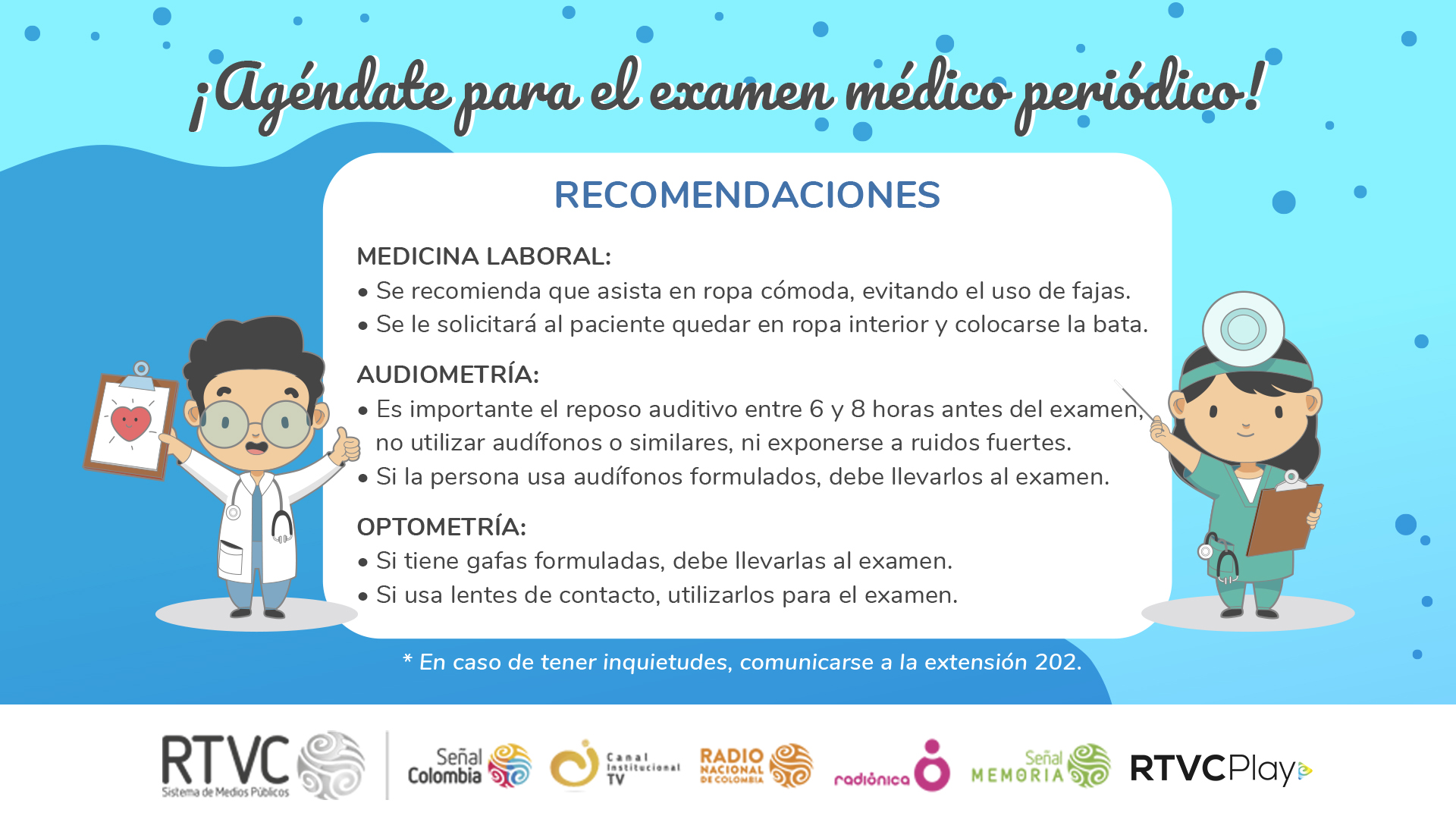 Exámenes Médicos Periódicos