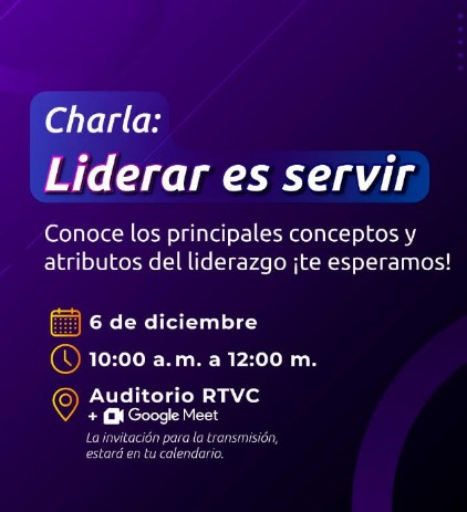 Charla: liderar es servir 