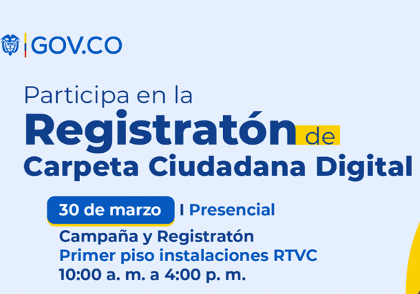 Carpeta Ciudadana Digital (Presencial) 