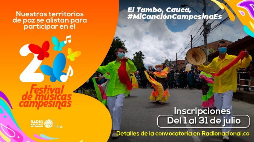 Radio Nacional de Colombia presenta el II Festival de Músicas Campesinas