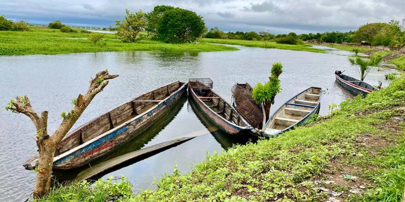Así fue el recorrido de un grupo de personas a través del río Magdalena