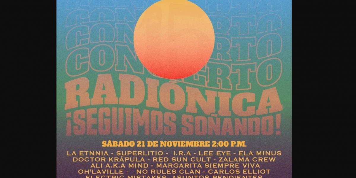 Radiónica celebra sus 15 años con un concierto desde la virtualidad