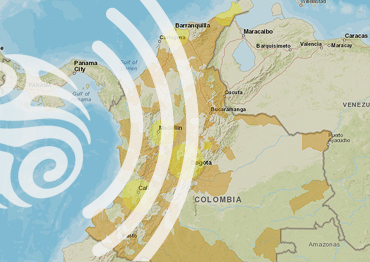 Cobertura Municipal Radio Nacional de Colombia