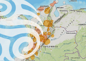 Simulaciones Cobertura Radio Nacional de Colombia