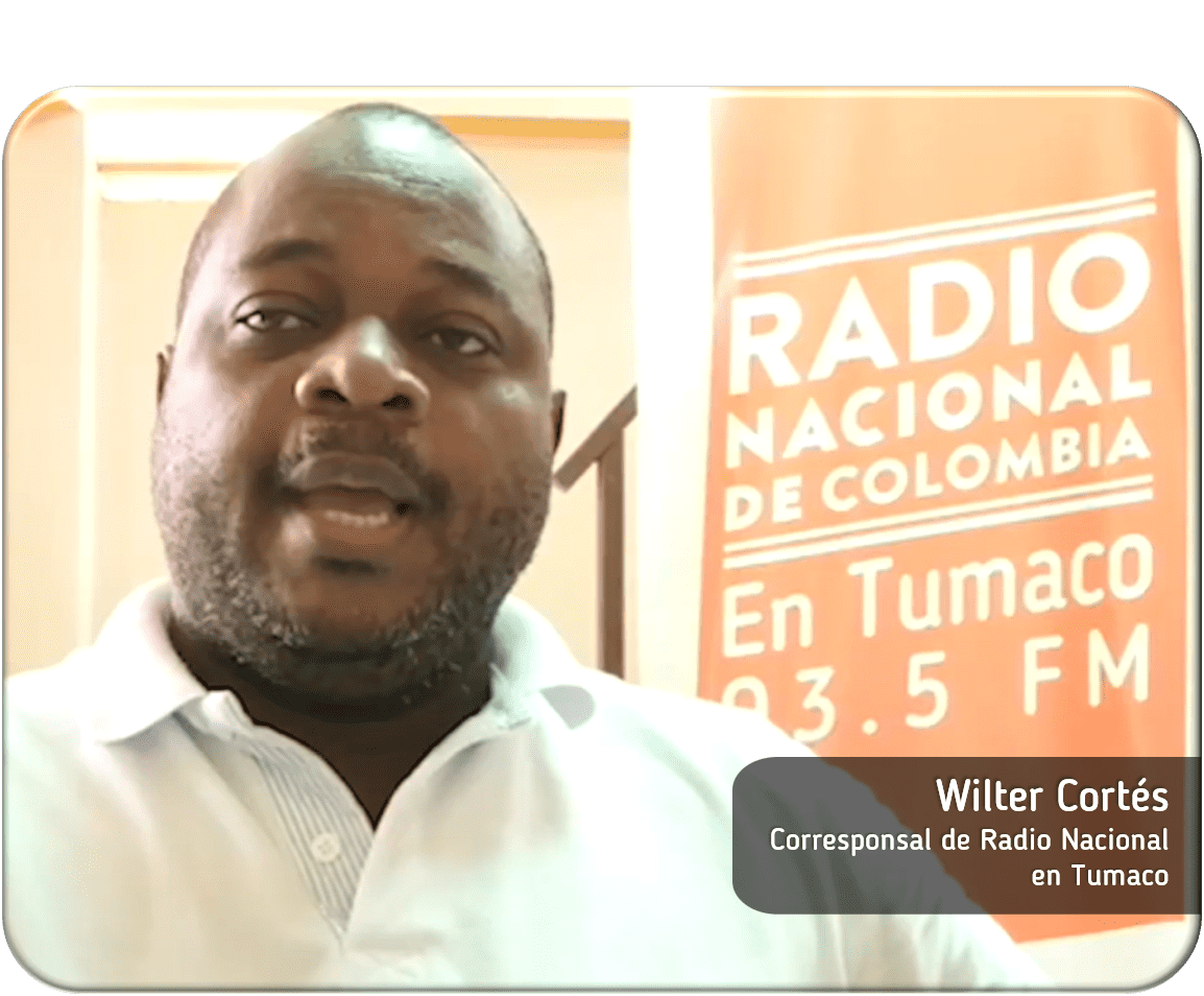‘‘Trabajar como corresponsal de Radio Nacional de Colombia es un sueño cumplido’’: Wilter Cortés, corresponsal - Radio Nacional.
