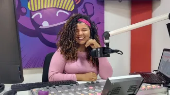 Geraldine Muñoz Asprilla, periodista, Radiónica Cali - Valle del Cauca 94.5 FM 