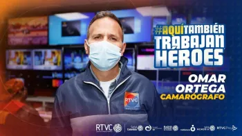 Los héroes de RTVC Noticias trabajando en pandemia