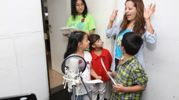 Taller 'Efectazos’, una actividad inolvidable en RTVC