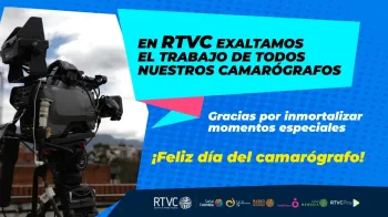 RTVC Sistema de Medios Públicos celebra el Día del Camarógrafo