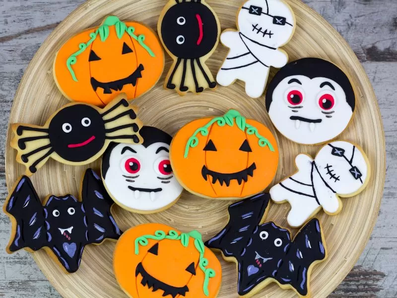 Galletas de Halloween saludables: receta fácil con avena y banano