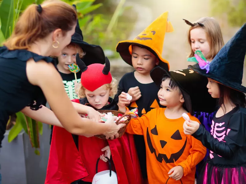Halloween niños